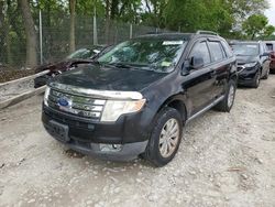 Salvage cars for sale at Cicero, IN auction: 2008 Ford Edge SEL