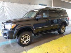 Salvage cars for sale at Indianapolis, IN auction: 2005 Toyota Sequoia Limited