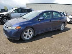 Salvage cars for sale from Copart Rocky View County, AB: 2007 Honda Civic DX