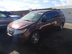 Salvage cars for sale at North Las Vegas, NV auction: 2012 Honda Odyssey EXL