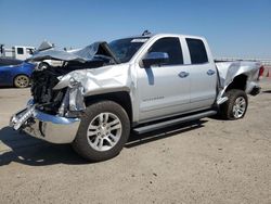 Salvage cars for sale at Fresno, CA auction: 2018 Chevrolet Silverado K1500 LTZ