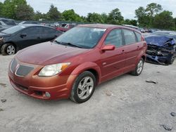 Salvage cars for sale from Copart Madisonville, TN: 2005 Pontiac Vibe