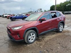 Salvage cars for sale from Copart Oklahoma City, OK: 2021 Toyota Rav4 XLE