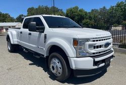 Ford salvage cars for sale: 2021 Ford F450 Super Duty