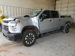 Salvage cars for sale at Abilene, TX auction: 2022 Chevrolet Silverado K2500 Custom