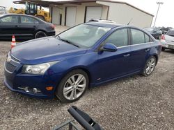 Salvage cars for sale from Copart Temple, TX: 2013 Chevrolet Cruze LTZ