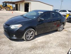 Salvage cars for sale from Copart Temple, TX: 2015 Toyota Corolla L