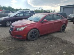 Salvage cars for sale from Copart Duryea, PA: 2012 Chevrolet Cruze LT