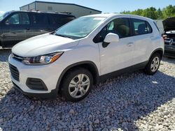 Salvage cars for sale at Wayland, MI auction: 2018 Chevrolet Trax LS