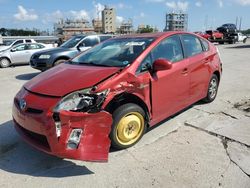 Salvage cars for sale at New Orleans, LA auction: 2010 Toyota Prius