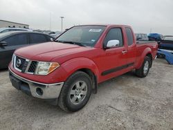 Salvage cars for sale at Temple, TX auction: 2007 Nissan Frontier King Cab LE