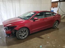 Salvage cars for sale from Copart Ebensburg, PA: 2017 Ford Fusion SE