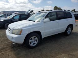 Salvage cars for sale at San Diego, CA auction: 2003 Toyota Highlander