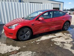 Salvage cars for sale at Riverview, FL auction: 2023 Tesla Model 3