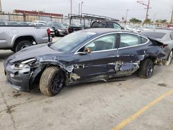 Buy Salvage Cars For Sale now at auction: 2018 Tesla Model 3