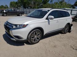 Mitsubishi Vehiculos salvage en venta: 2016 Mitsubishi Outlander SE