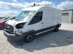 Salvage cars for sale from Copart Kansas City, KS: 2018 Ford Transit T-250