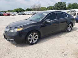 Salvage cars for sale at San Antonio, TX auction: 2013 Acura TL Tech