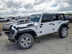 Salvage cars for sale at Indianapolis, IN auction: 2011 Jeep Wrangler Unlimited Sport