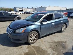 Salvage cars for sale from Copart Vallejo, CA: 2015 Nissan Sentra S