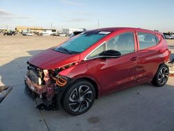 Salvage cars for sale from Copart Grand Prairie, TX: 2022 Chevrolet Bolt EV 2LT