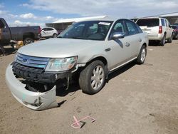 Salvage cars for sale at Brighton, CO auction: 2008 Ford Taurus Limited