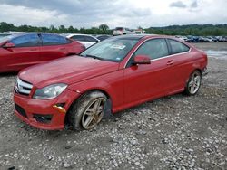 Salvage cars for sale from Copart Cahokia Heights, IL: 2013 Mercedes-Benz C 250
