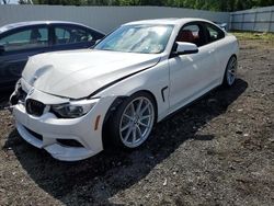 BMW 4 Series salvage cars for sale: 2016 BMW 435 I