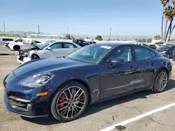 Salvage cars for sale at Van Nuys, CA auction: 2021 Porsche Panamera 4S E-Hybrid