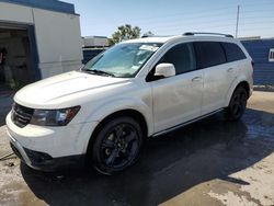 Salvage cars for sale at Anthony, TX auction: 2020 Dodge Journey Crossroad