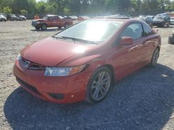 Honda Civic si Vehiculos salvage en venta: 2008 Honda Civic SI