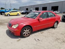 Salvage cars for sale at Jacksonville, FL auction: 2003 Mercedes-Benz C 320