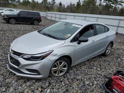 2017 Chevrolet Cruze LT en venta en Windham, ME