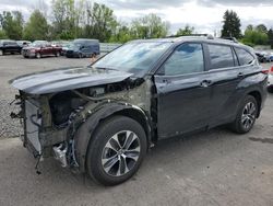 Vehiculos salvage en venta de Copart Portland, OR: 2023 Toyota Highlander Hybrid XLE