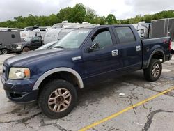 Salvage trucks for sale at Rogersville, MO auction: 2004 Ford F150 Supercrew