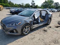 Salvage cars for sale at Hampton, VA auction: 2019 Hyundai Sonata Limited