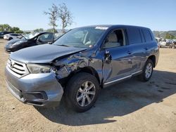 Salvage cars for sale from Copart San Martin, CA: 2013 Toyota Highlander Base