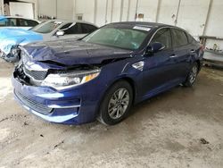 Salvage cars for sale at Madisonville, TN auction: 2018 KIA Optima LX
