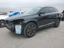 Salvage cars for sale at Grand Prairie, TX auction: 2017 Volvo XC60 T5 Dynamic