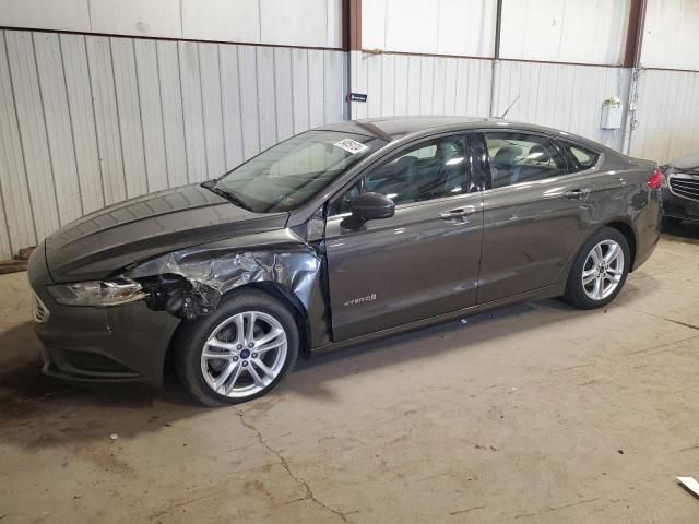 2018 Ford Fusion SE Hybrid