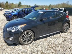 Salvage cars for sale at Candia, NH auction: 2016 Hyundai Veloster Turbo