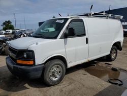 Salvage trucks for sale at Woodhaven, MI auction: 2008 Chevrolet Express G2500