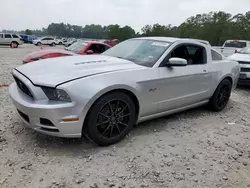 Salvage cars for sale from Copart Houston, TX: 2014 Ford Mustang GT