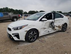 Salvage cars for sale from Copart New Braunfels, TX: 2020 KIA Forte FE