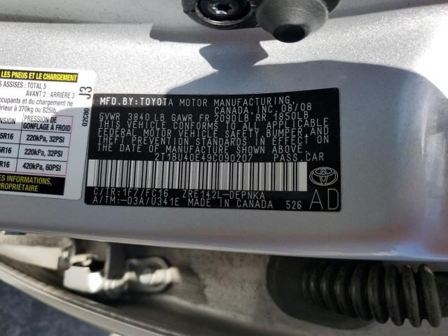 2009 Toyota Corolla Base