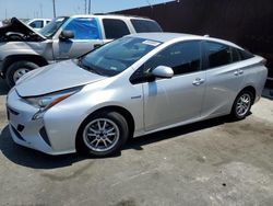 Salvage cars for sale from Copart Wilmington, CA: 2018 Toyota Prius