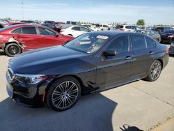 BMW salvage cars for sale: 2018 BMW 530E