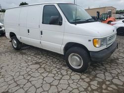 Salvage cars for sale from Copart Bridgeton, MO: 2002 Ford Econoline E250 Van