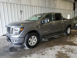 Salvage cars for sale at Franklin, WI auction: 2017 Nissan Titan SV