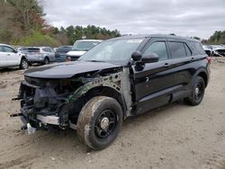 Salvage cars for sale from Copart Mendon, MA: 2020 Ford Explorer Police Interceptor